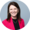 Heidi Berger rund mit Hintergrund